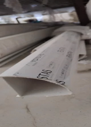 60mm Bay Pole UPVC Profile