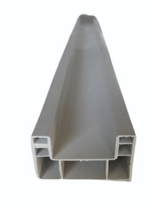 90mm 2 Track UPVC Profile