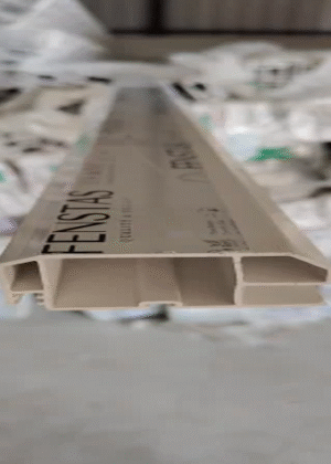 62mm Big Door Mesh UPVC Profile