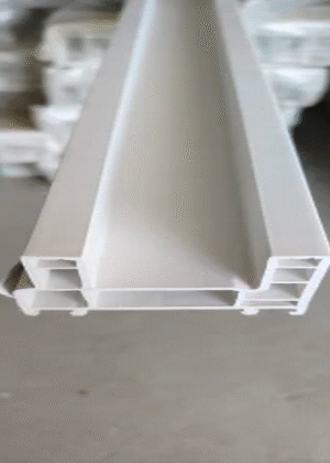 60/45mm Two Track UPVC Profile