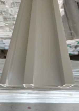 82mm 2.5Track UPVC Profile